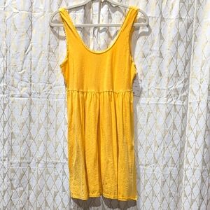 Yellow Sleeveless Dress